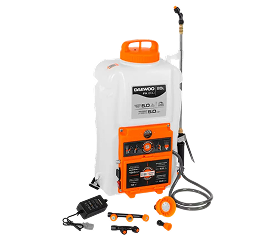 pulverizatoare de 12–20 L + tocător DSR 3000E pentru gestionarea resturilor