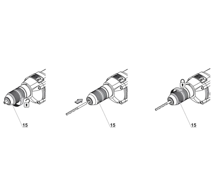 Mașină de găurit CROWN CT10130C 810w-9
