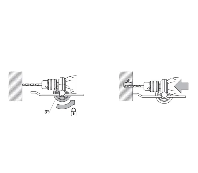 Mașină de găurit CROWN CT10130C 810w-11