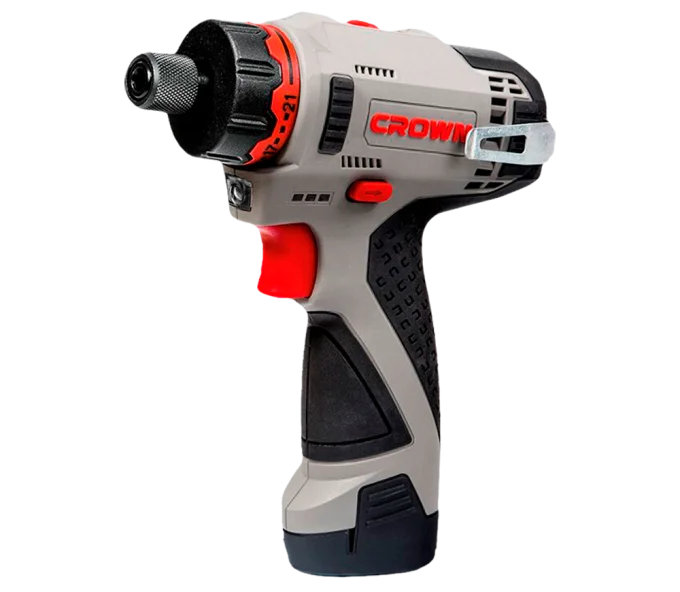 Шуруповерт аккумуляторный CROWN CT21072HBX-2 BMC 12В 2Ач-1