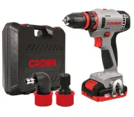 Шуруповерт аккумуляторный CROWN CT21082HQ-2 BMC 16В 2Ач-3