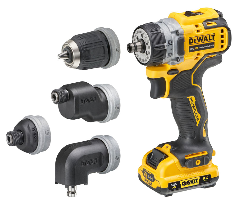 Шуруповерт аккумуляторный DEWALT DCD703L2T-QW 12В 3Ач photo 4