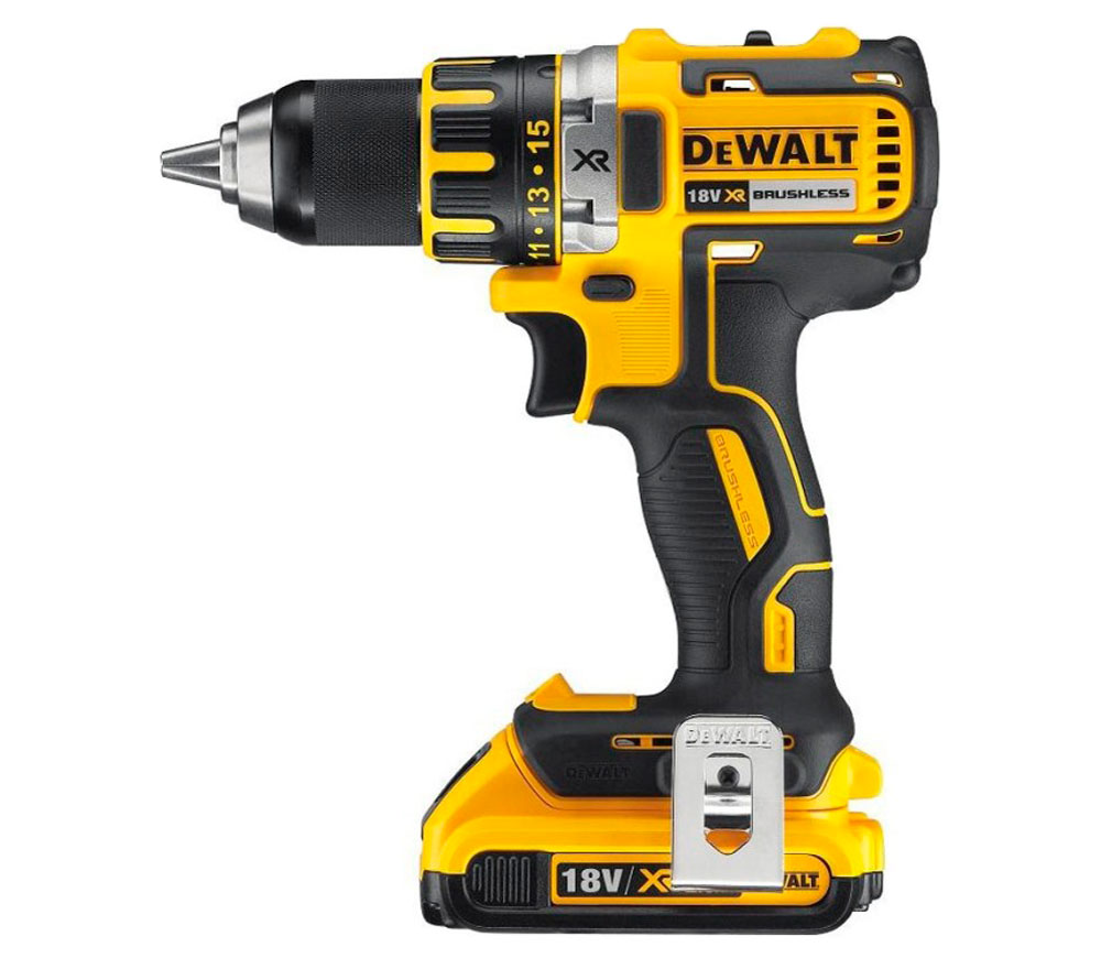 Mașină de înșurubat cu acumulator DEWALT DCD790D2-QW 18V 2Ah photo 0