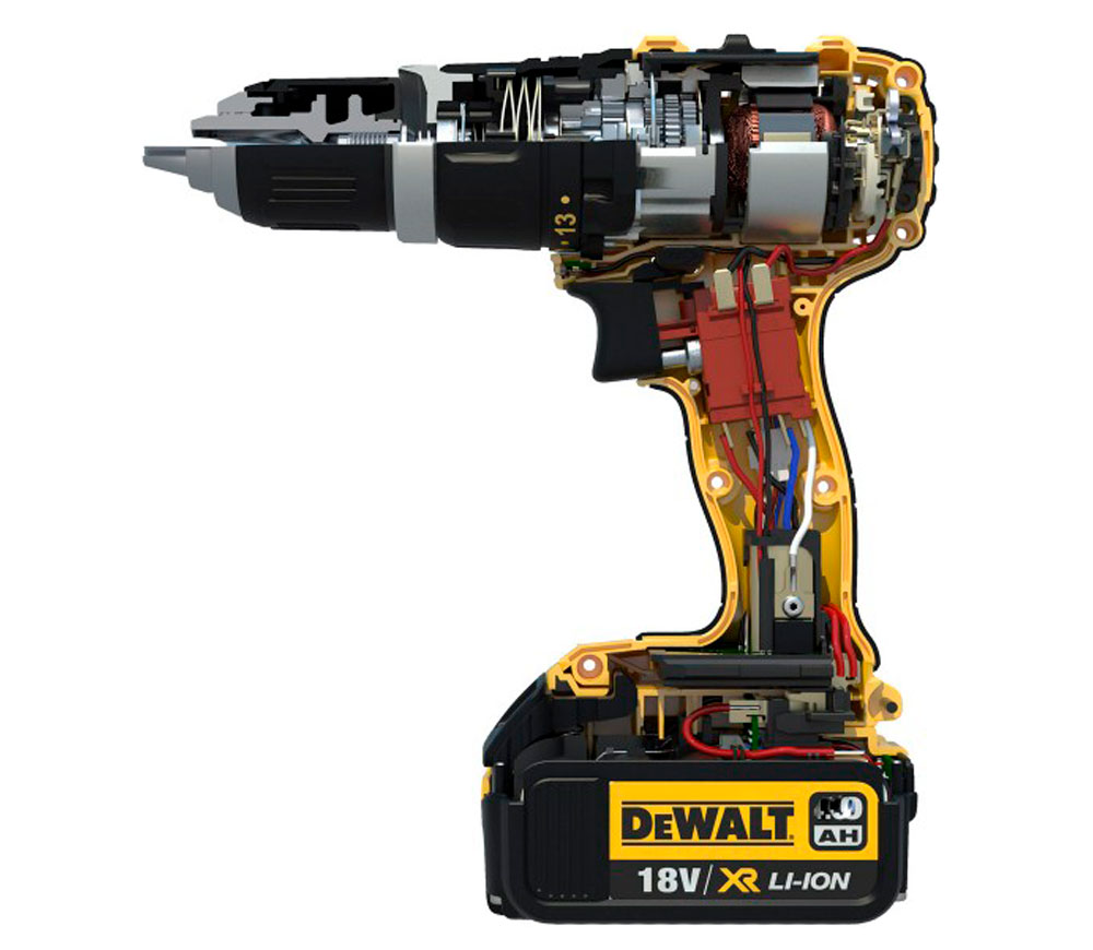 Mașină de înșurubat cu acumulator DEWALT DCD795D2-QW 18V 5Ah photo 3
