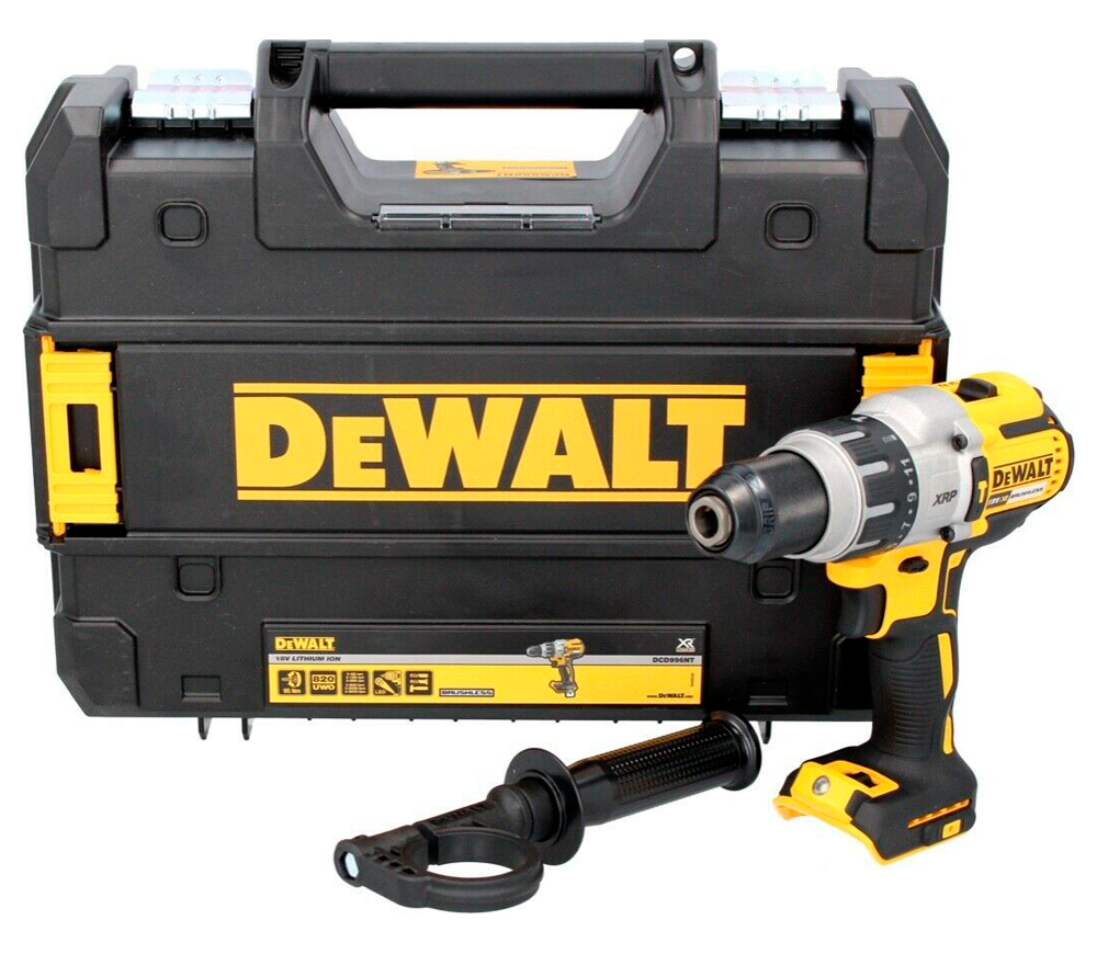 Шуруповерт аккумуляторный (без аккумуляторов) DEWALT DCD996NT 18В photo 2