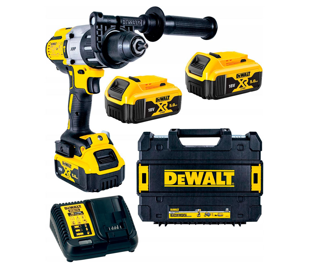 Шуруповерт аккумуляторный DEWALT DCD996P3-QW 18В 5Ач photo 3