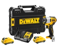Шуруповерт аккумуляторный DEWALT DCF801D2-QW 12В 2.0Ач-1
