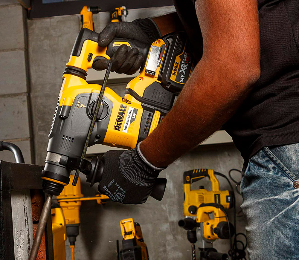 Перфоратор аккумуляторный (без аккумуляторов) DEWALT DCH333NT-XJ 3.5Дж 54В photo 6