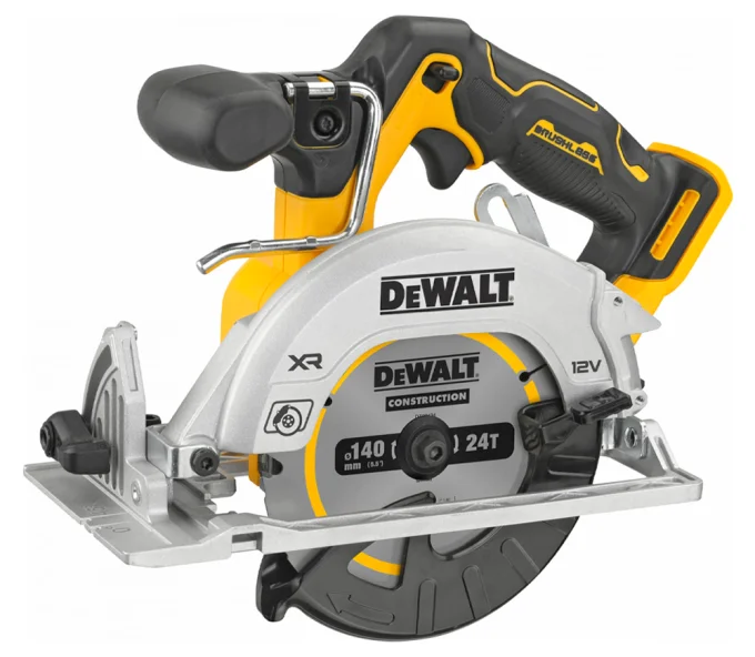 Fierăstrău circular cu acumulator (fără baterii) DEWALT DCS512N-XJ 140mm 12V-6
