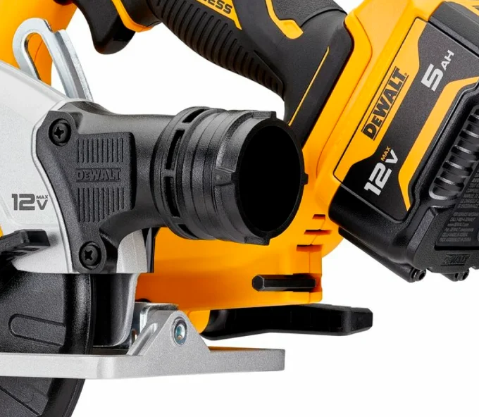 Fierăstrău circular cu acumulator (fără baterii) DEWALT DCS512N-XJ 140mm 12V-7