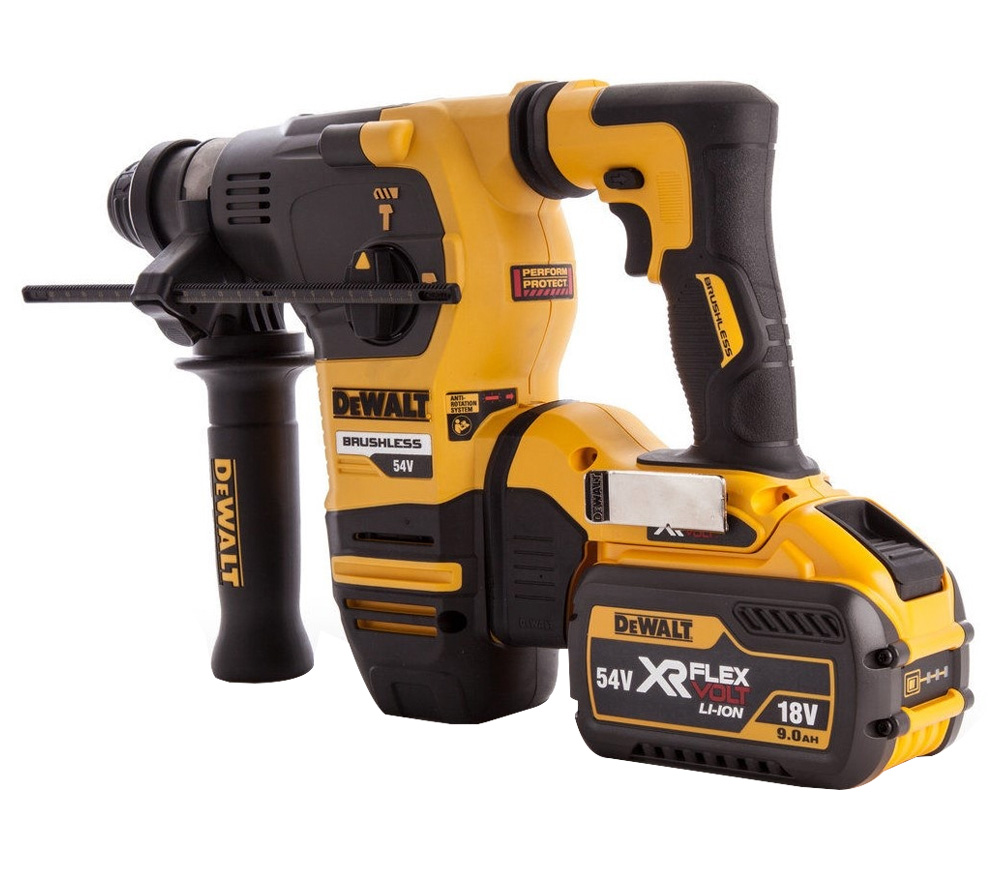 Ciocan rotopercutor cu acumulator DEWALT DCH333X2-QW 3.5J 54V 9Ah photo 2