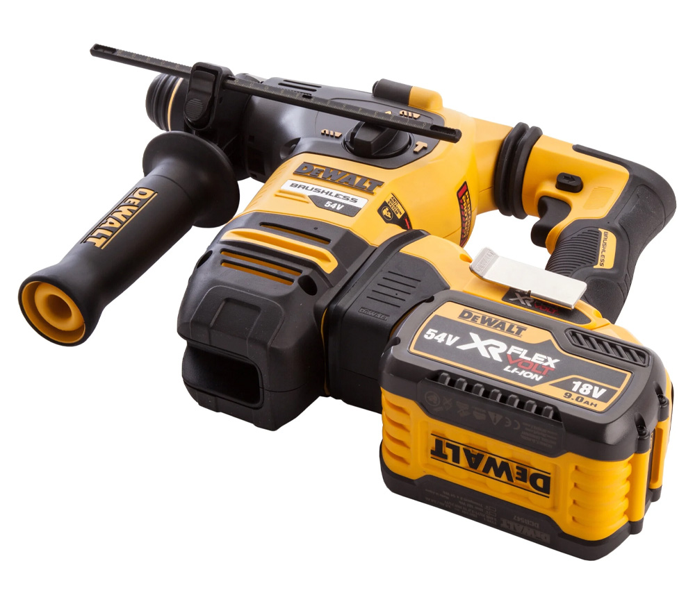 Ciocan rotopercutor cu acumulator DEWALT DCH333X2-QW 3.5J 54V 9Ah photo 1