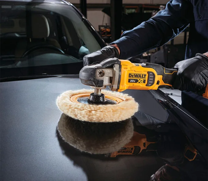 Mașină de polișat fără fir (fără bat) DEWALT DCM849N 18V-6