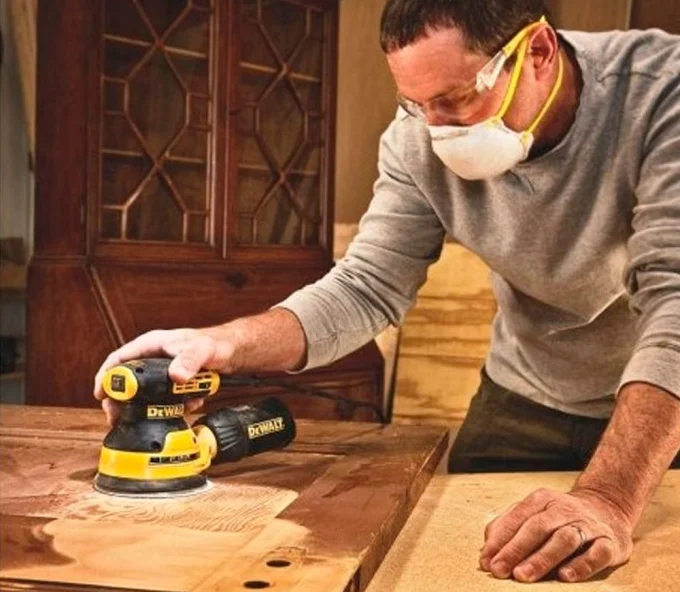 Шлифмашина эксцентриковая DEWALT DWE6423-QS 280вт 125мм-4