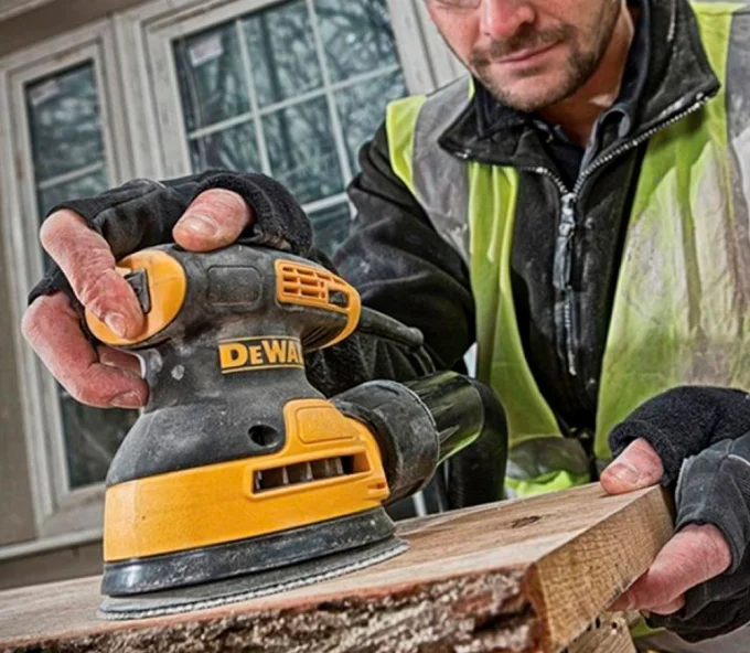 Шлифмашина эксцентриковая DEWALT DWE6423-QS 280вт 125мм-5