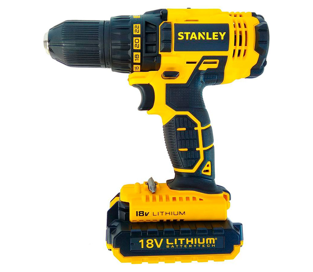 Шуруповерт аккумуляторный STANLEY SCD20S2K 18В 1.5Ач photo 2