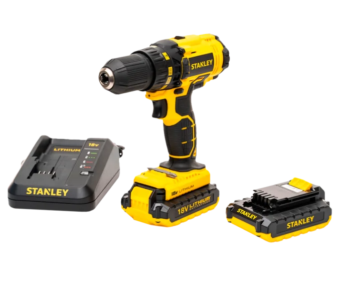 Шуруповерт аккумуляторный STANLEY SCD20S2K 18В 1.5Ач-1