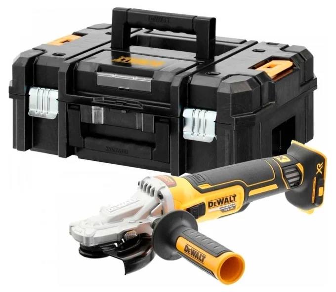 Угловая шлифмашина аккумуляторная (без аккумуляторов) DEWALT DCG405FNT-XJ 125мм 18В-2