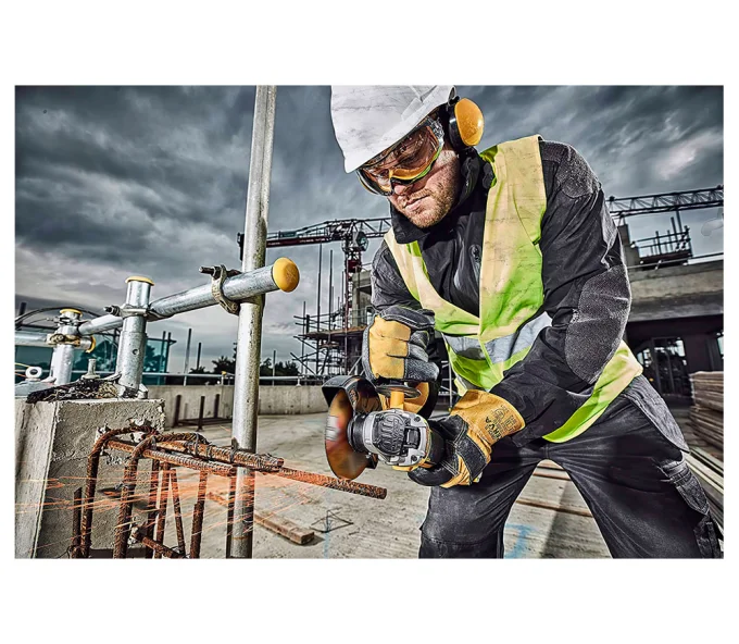 Угловая шлифмашина аккумуляторная (без аккумуляторов) DEWALT DCG405N-XJ 125мм 18В-5