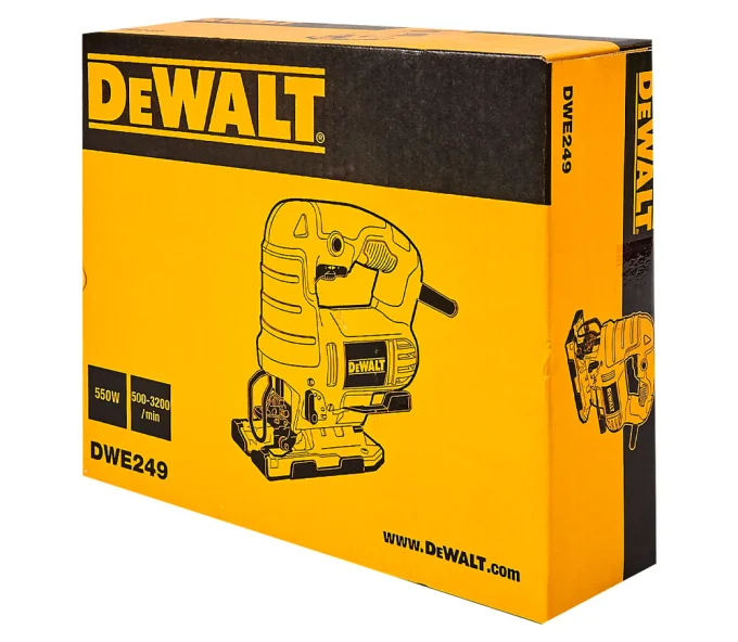 Лобзик DEWALT DWE249 550вт-6