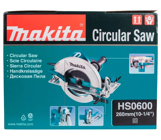 Дисковая пила MAKITA HS0600 2000вт 270мм-11