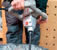 Миксер строительный CROWN CT10049 1100вт-6