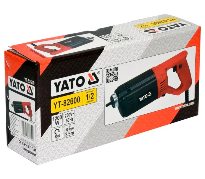 Vibrator de beton YATO YT82600 1200w 5000vib/min-4