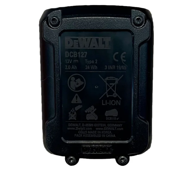 Acumulator DEWALT DCB127 Slider 12V 2Ah-8