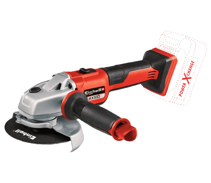 Угловая шлифмашина аккумуляторная (без аккумуляторов) EINHELL AXXIO XPWR SOLO 18 125мм 18В-1