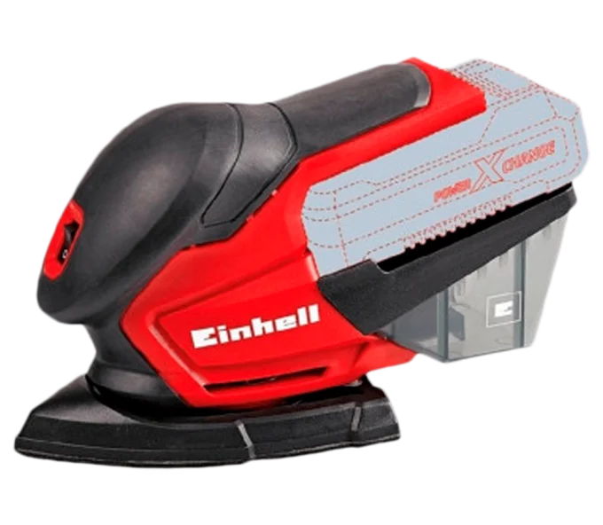 Mașină de șlefuit cu vibrații fără fir (fără bat) EINHELL TE-OS 18 Li PXC SOLO 18V-1