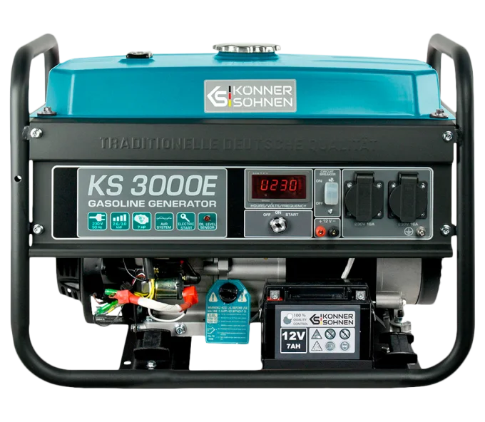Электрогенератор Könner&Söhnen KS 3000E 3квт Бензин AVR-1