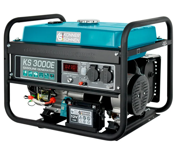 Электрогенератор Könner&Söhnen KS 3000E 3квт Бензин AVR-3