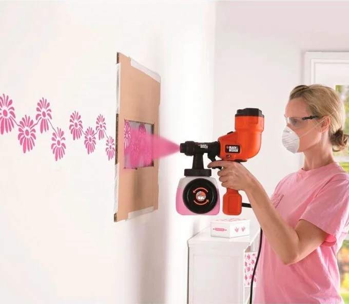 Краскопульт BLACK&DECKER HVLP200 400вт-8
