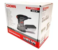 Шлифмашина эксцентриковая CROWN CT13560V 300вт 125мм-7