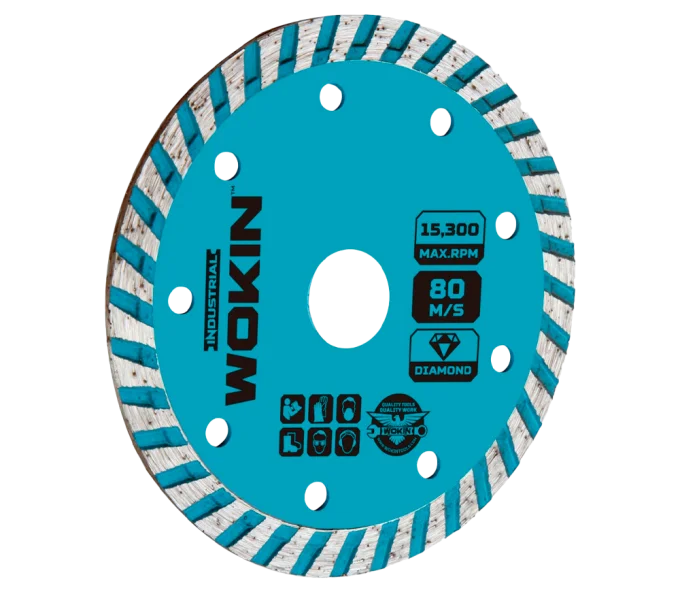 Disc de tăiat cu diamant WOKIN 763423 230mm turbo-1