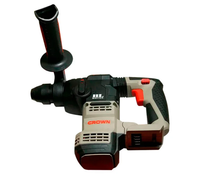 Перфоратор аккумуляторный CROWN CT28001HX-4 BMC 2.3Дж 20В 4Ач-3