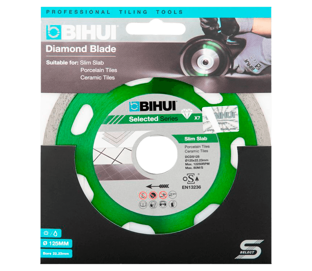 Disc de tăiat cu diamant B-SLIM BIHUI DCDS125 125mm segmentat photo