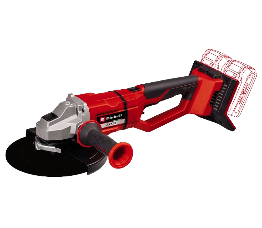 Угловая шлифмашина аккумуляторная (без аккумуляторов) EINHELL AXXIO PXC SOLO 230 230мм 2x18В photo