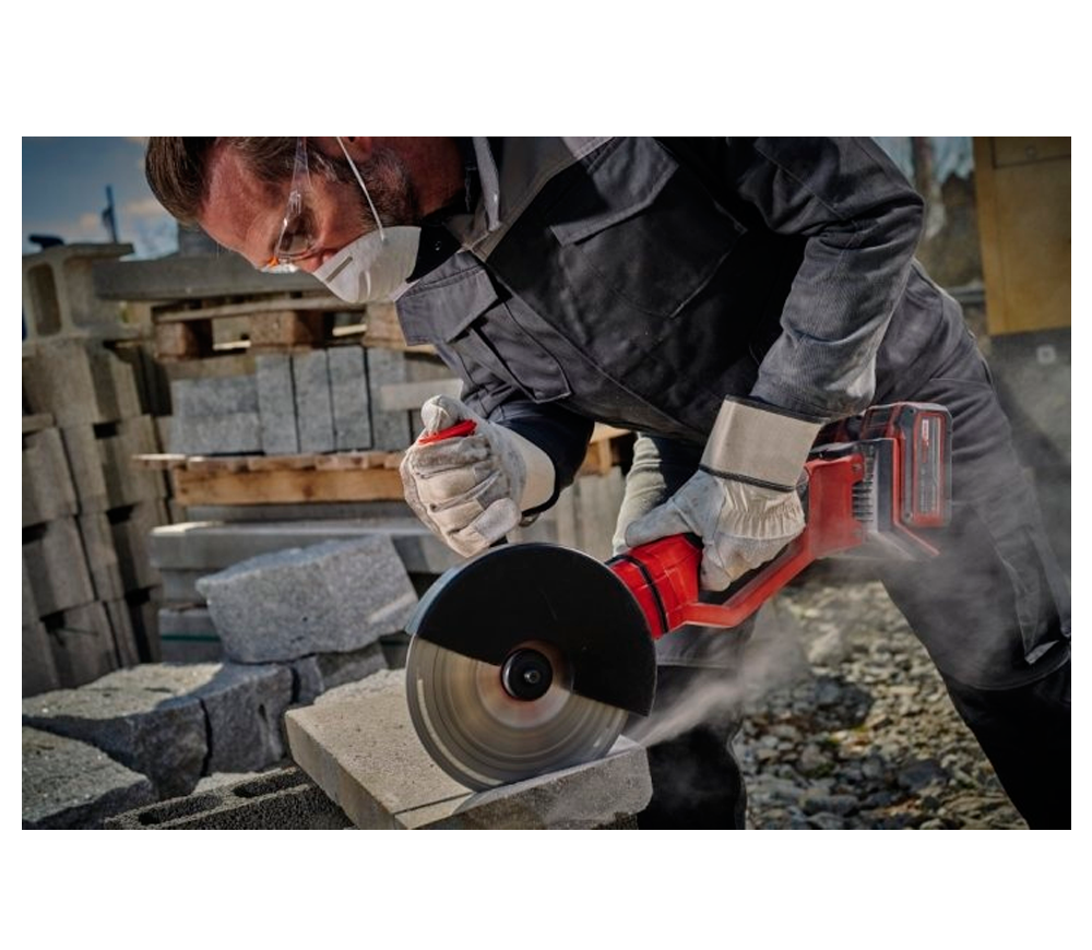 Угловая шлифмашина аккумуляторная (без аккумуляторов) EINHELL AXXIO PXC SOLO 230 230мм 2x18В photo 1