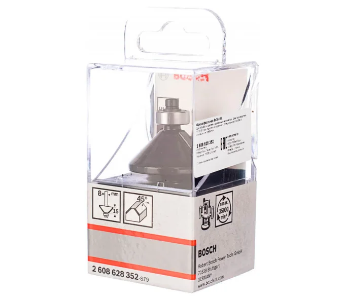 Freză de rotungit BOSCH 2608628352 Ø8 mm-5