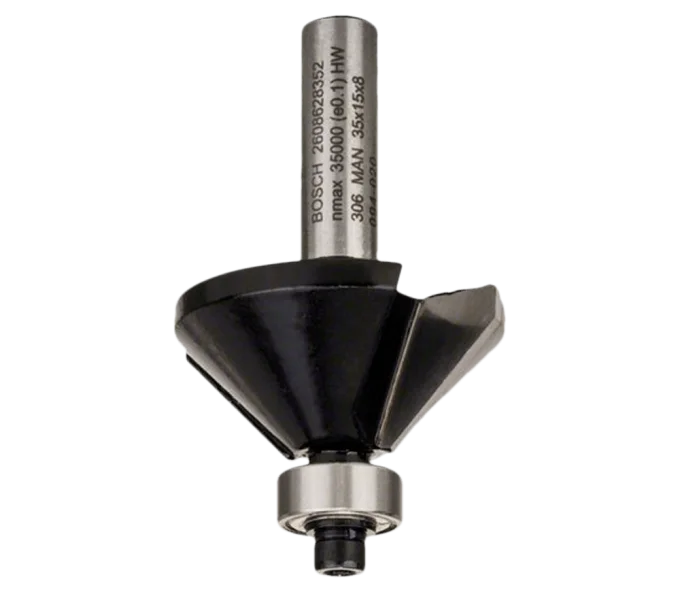 Freză de rotungit BOSCH 2608628352 Ø8 mm-1
