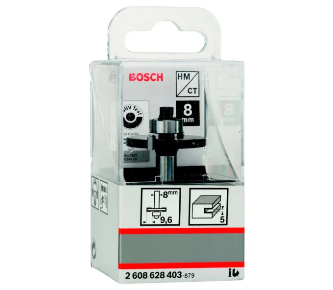 Freză profilata pentru canelare BOSCH 2608628403 Ø8 mm-5