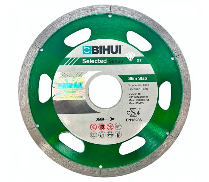 Алмазный отрезной диск B-SLIM BIHUI DCDS115 115мм сегментированный-2