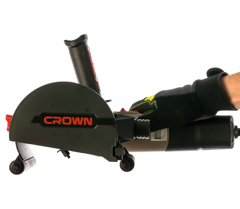 Mașină de șlefuit cu lamele CROWN CT13551-110RSV 1400w 110mm photo 0