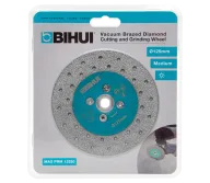 Disc de tăiat și șlefuit cu diamant VACUUM BIHUI DCWMM5 125mm continuu-1