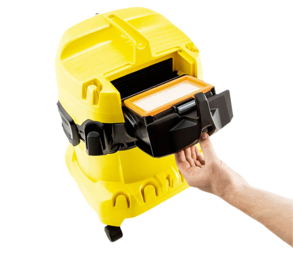 Пылесос промышленный KARCHER WD 4 V-20/5/22 1000вт  20л photo 3