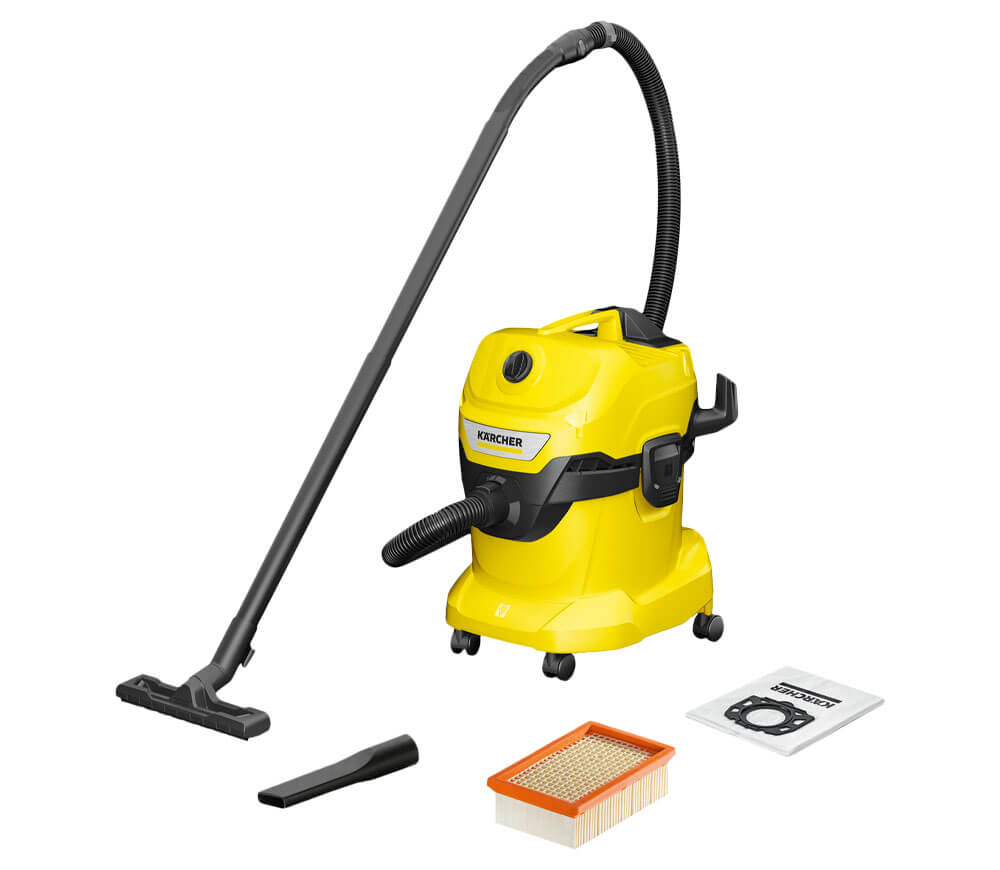 Пылесос промышленный KARCHER WD 4 V-20/5/22 1000вт  20л photo 0