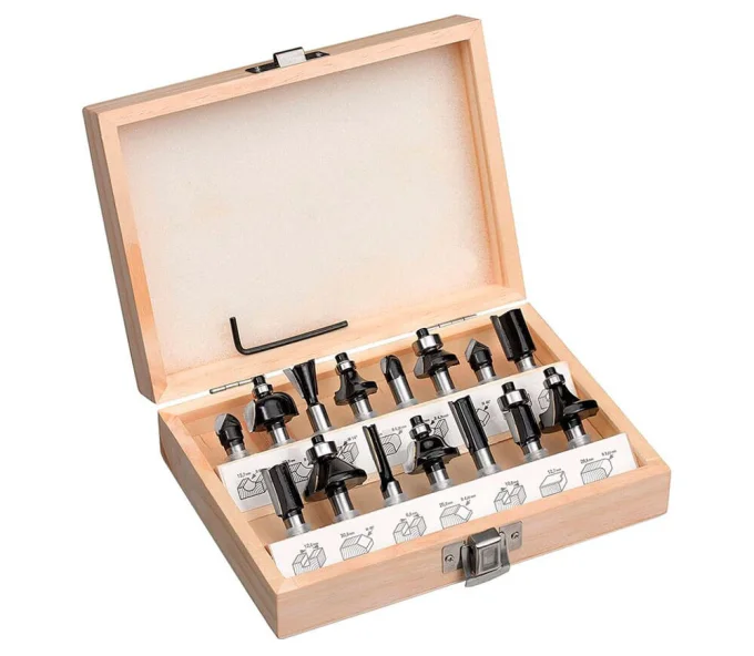 Set 15 freze pe lemn KWB 49757291 8 mm-2