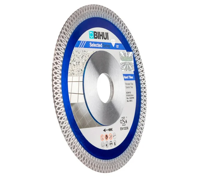 Disc de tăiat cu diamant B-SPEEDY BIHUI DCDM125 125mm turbo-4