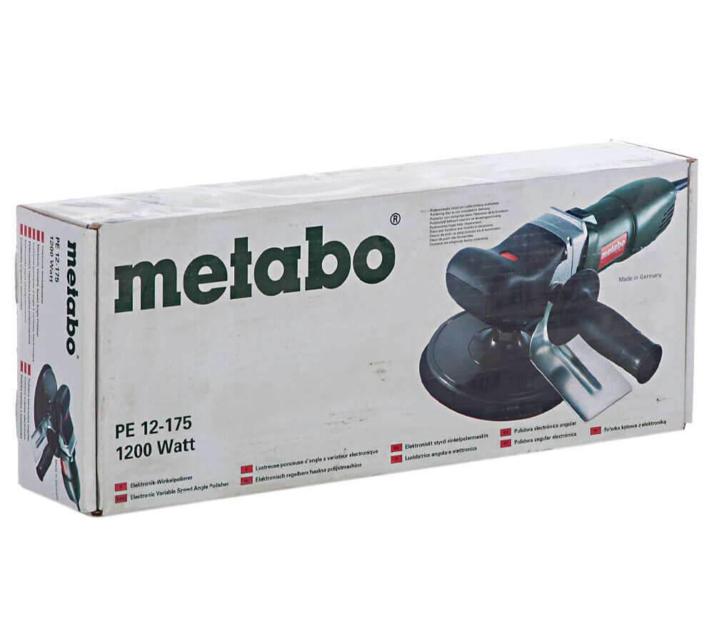 Mașină de polișat METABO PE12-175 (602175000) 1200w 175mm photo 8